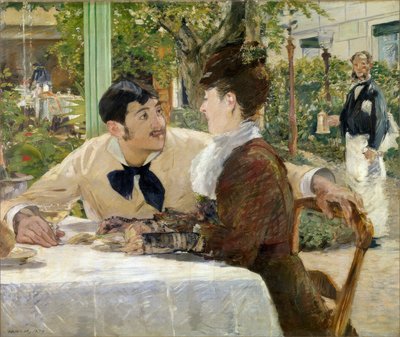 Bij Père Lathuille door Édouard Manet